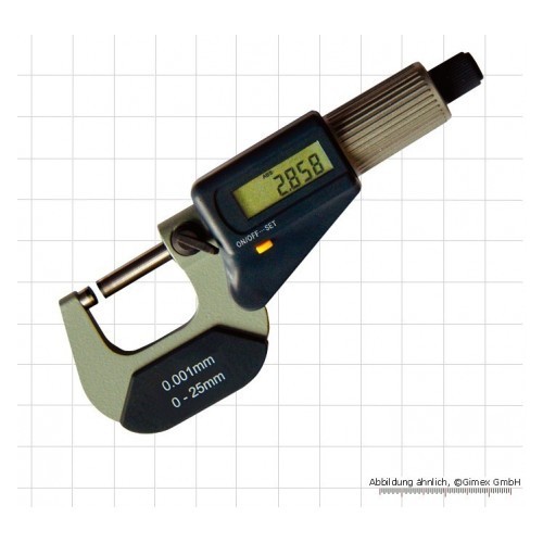 Mikrometrs 0-25mm